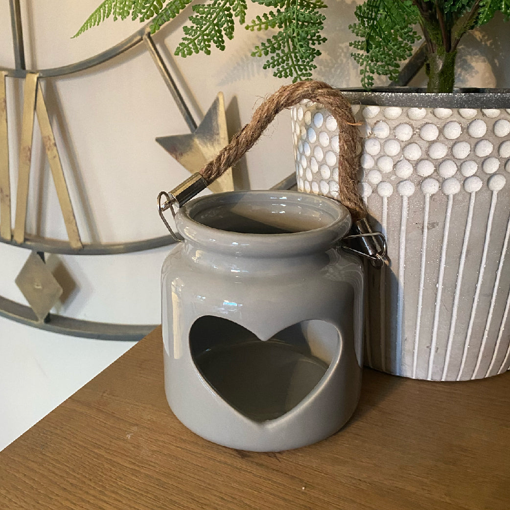 Heart Cut Out Tea Light HOLDER