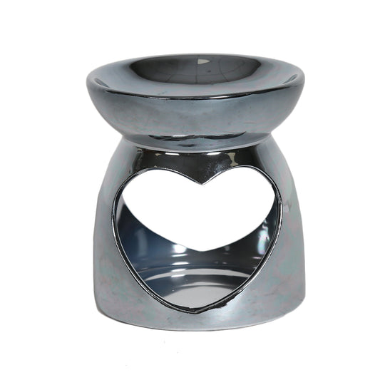 Midnight Heart Tea Light Wax Burner