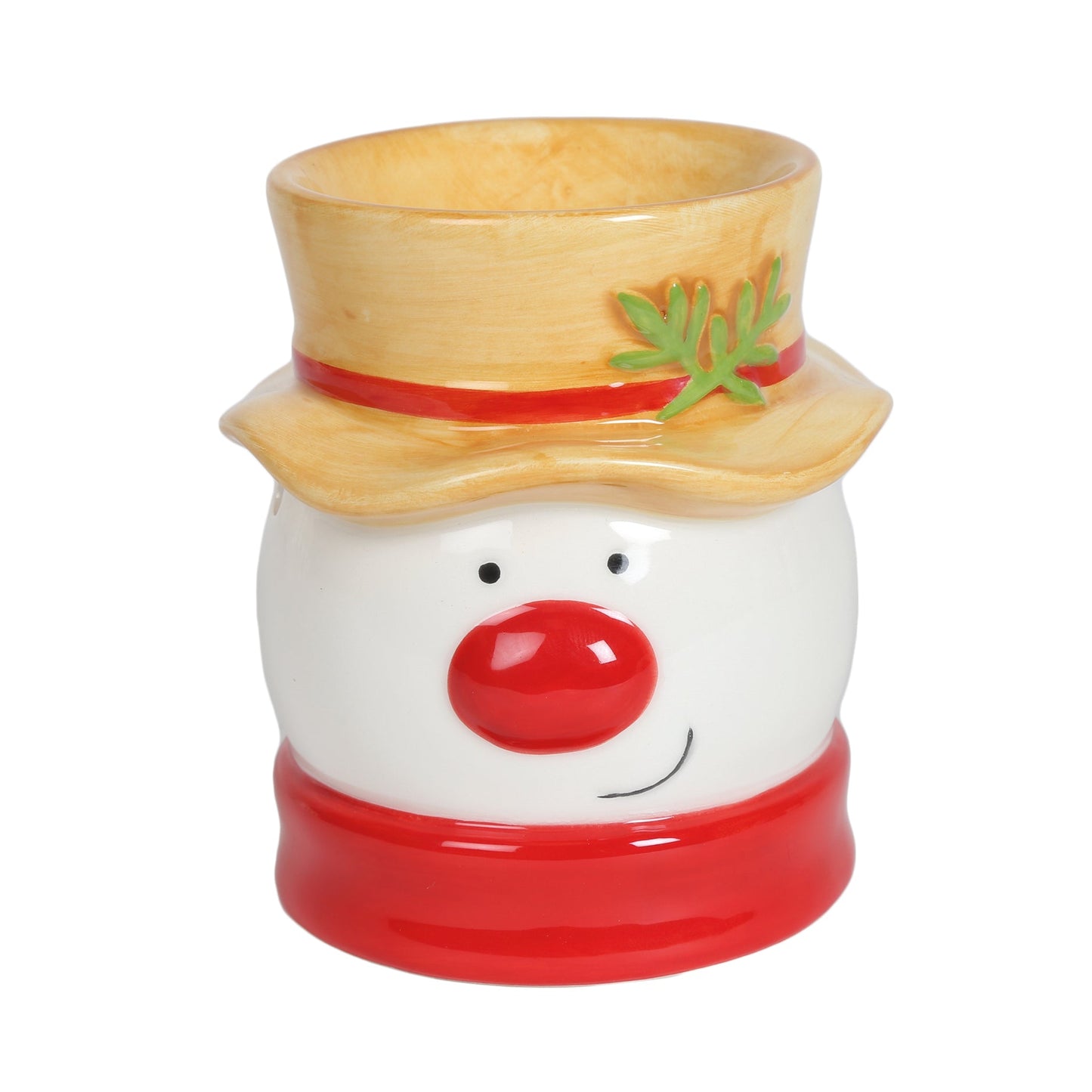 Snowman Tea Light Wax Burner