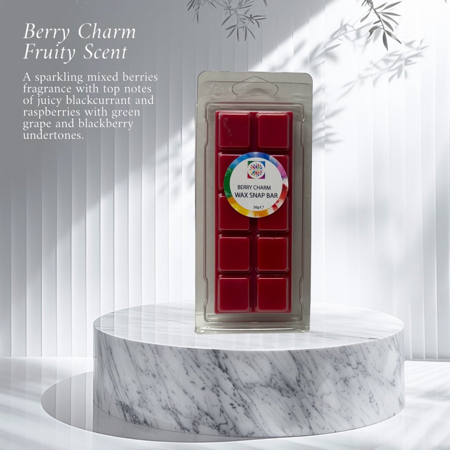 Berry Charm Wax Snap Bar