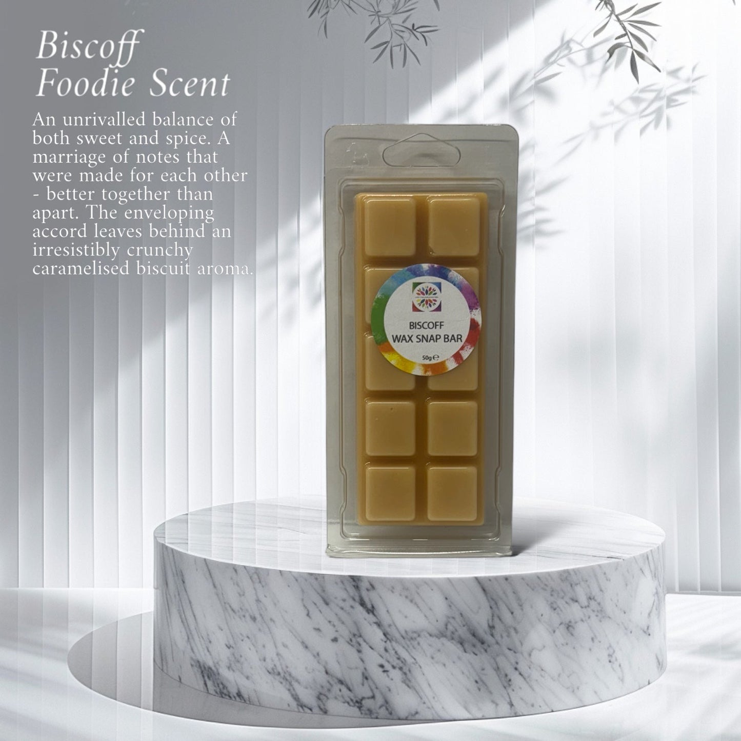 Biscoff Wax Snap Bar